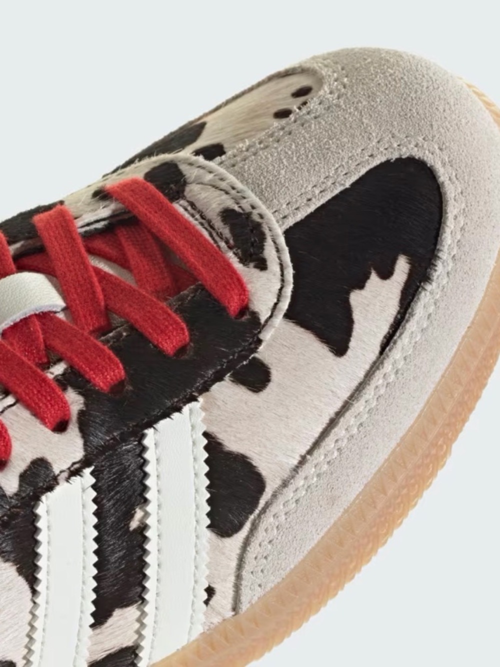 adidas Samba OG Cow Print / Aurora Coffee - Picture 9 of 12